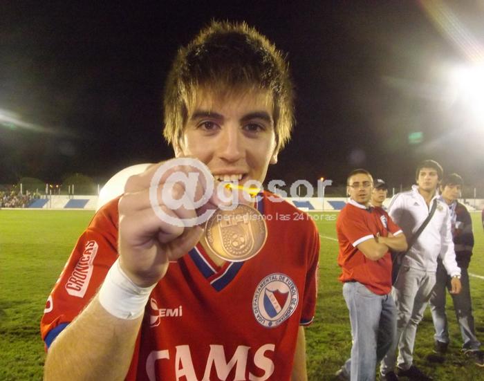 Nicolás Barrios, titular en todos los partidos del campeón.